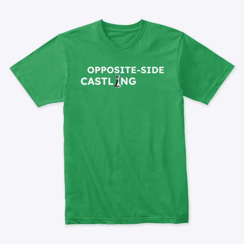 Opposite Castling T-shirt - Chess 4 All